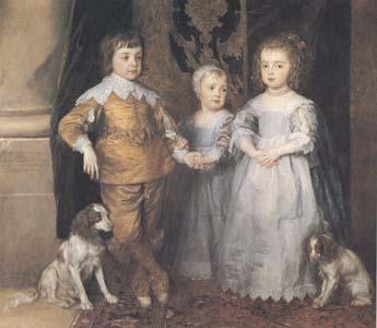 Dyck, Anthony van The Three Eldest Children of Charles I (mk25)